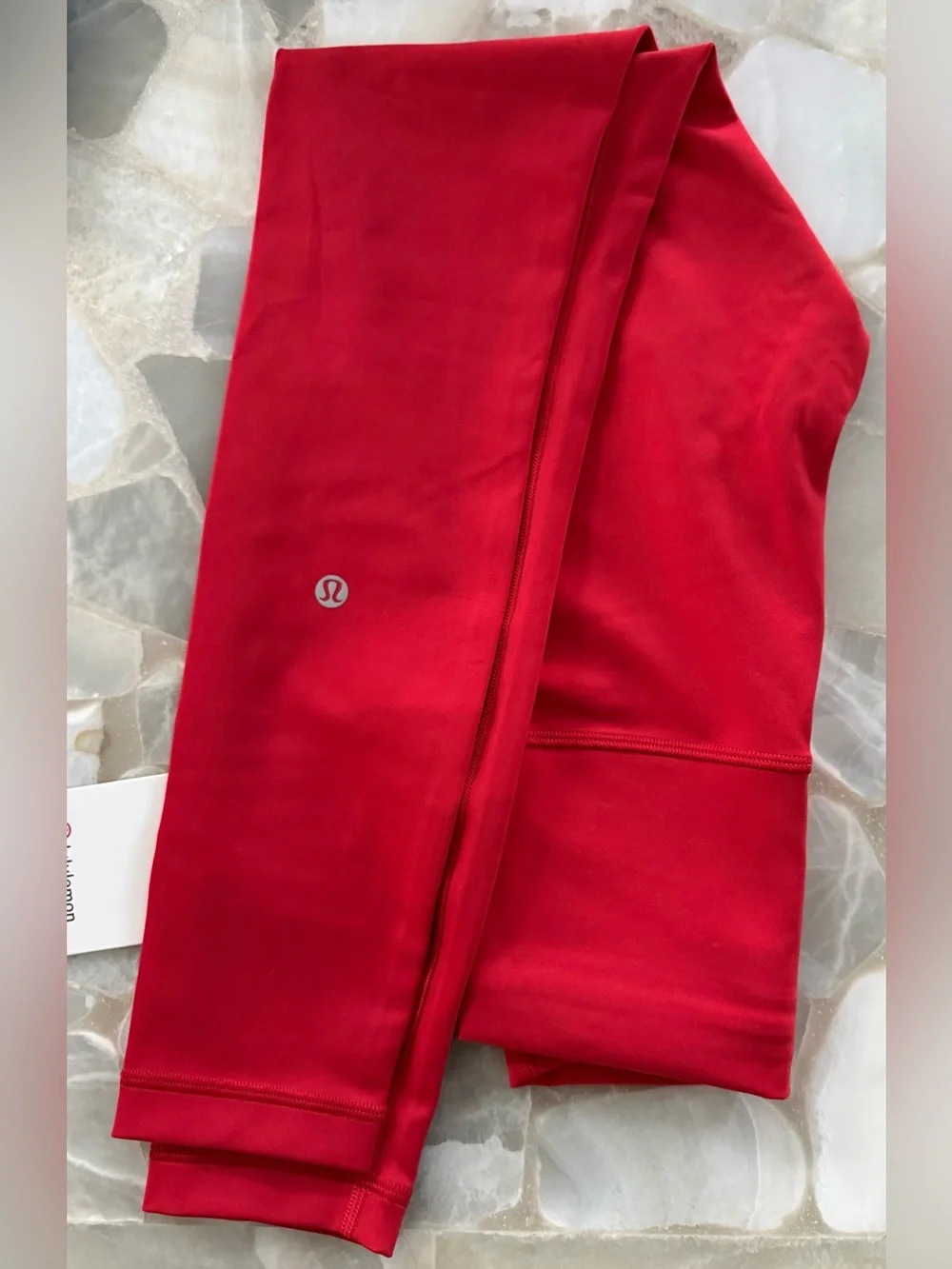 Lululemon Athletica NWT Oxford Red Wunder Train No Line HR Leggings 25”